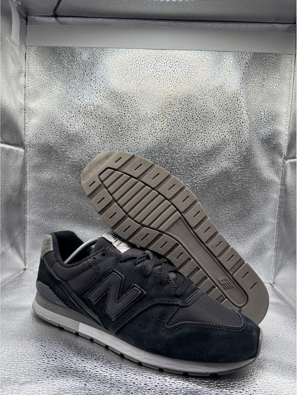 New Balance 996 black suede